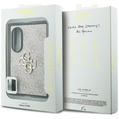 Калъф за Samsung Galaxy Z Fold8 F971, Guess, 4G Big Logo, Розов