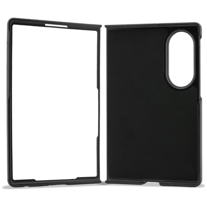 Калъф за Samsung Galaxy Z Fold8 F971, Karl Lagerfeld, Saffiano Karl & Choupette метална игла, черен