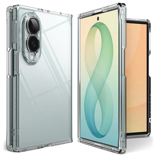 Case for Samsung Galaxy Z Fold8 F971, Ringke, Fusion, Transparent