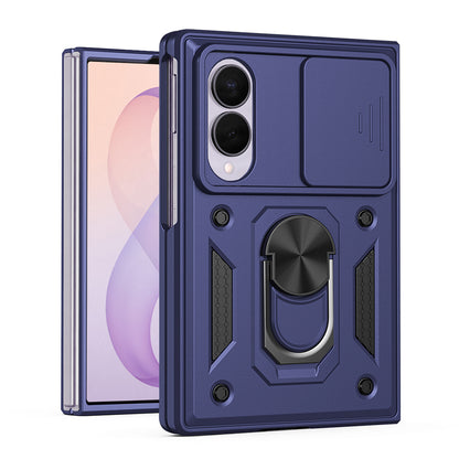 Калъф за Samsung Galaxy Z Fold8 F971, Techsuit, CamShield, Син