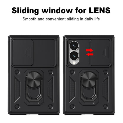 Калъф за Samsung Galaxy Z Fold8 F971, Techsuit, CamShield, Син