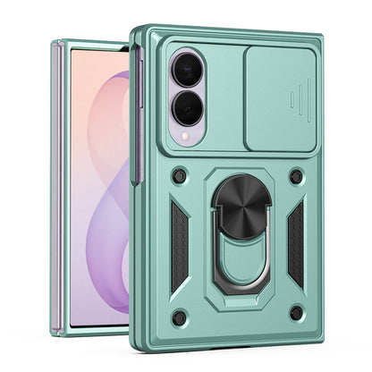 Калъф за Samsung Galaxy Z Fold8 F971, Techsuit, CamShield, Зелен