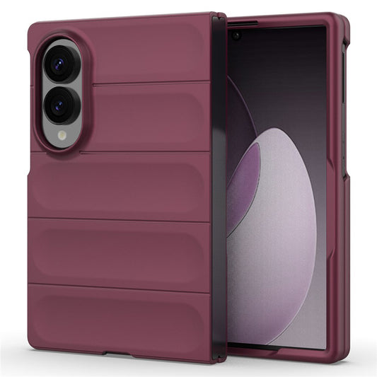 Калъф за Samsung Galaxy Z Fold8 F976, Techsuit, Magic Shield, Бордо