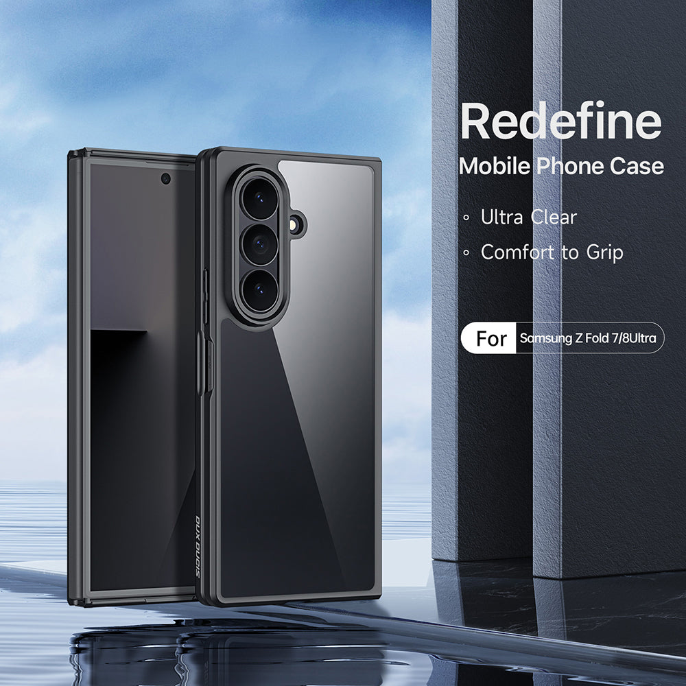 Калъф за Samsung Galaxy Z Fold8 Ultra F976, DUX DUCIS, Aimo, Черен