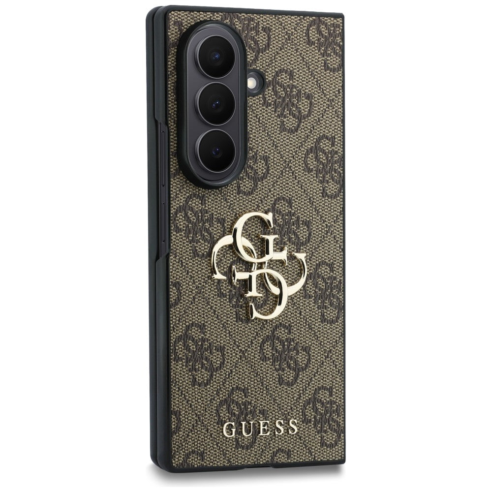 Калъф за Samsung Galaxy Z Fold8 Ultra F976, Guess, 4G Big Logo, Кафяв