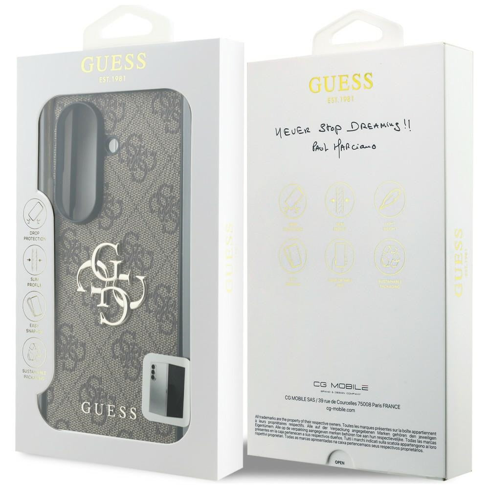 Калъф за Samsung Galaxy Z Fold8 Ultra F976, Guess, 4G Big Logo, Кафяв
