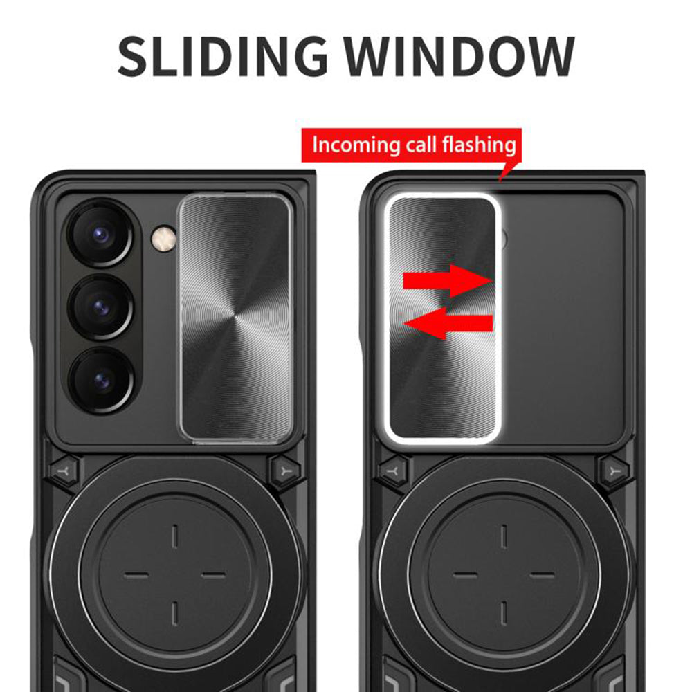 Калъф за Samsung Galaxy Z Fold8 Ultra F976 / Z Fold7 F966, Techsuit, CamGuard Pro, Розово злато
