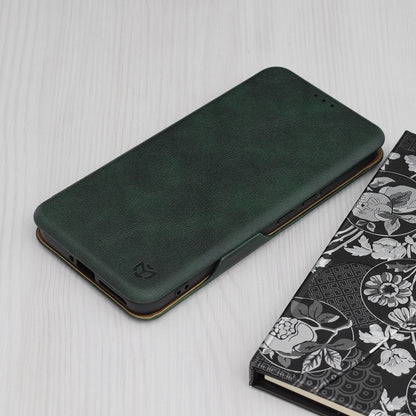 Калъф за Xiaomi 14 Pro, Techsuit, Safe Wallet Plus, Зелен