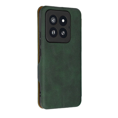 Калъф за Xiaomi 14 Pro, Techsuit, Safe Wallet Plus, Зелен
