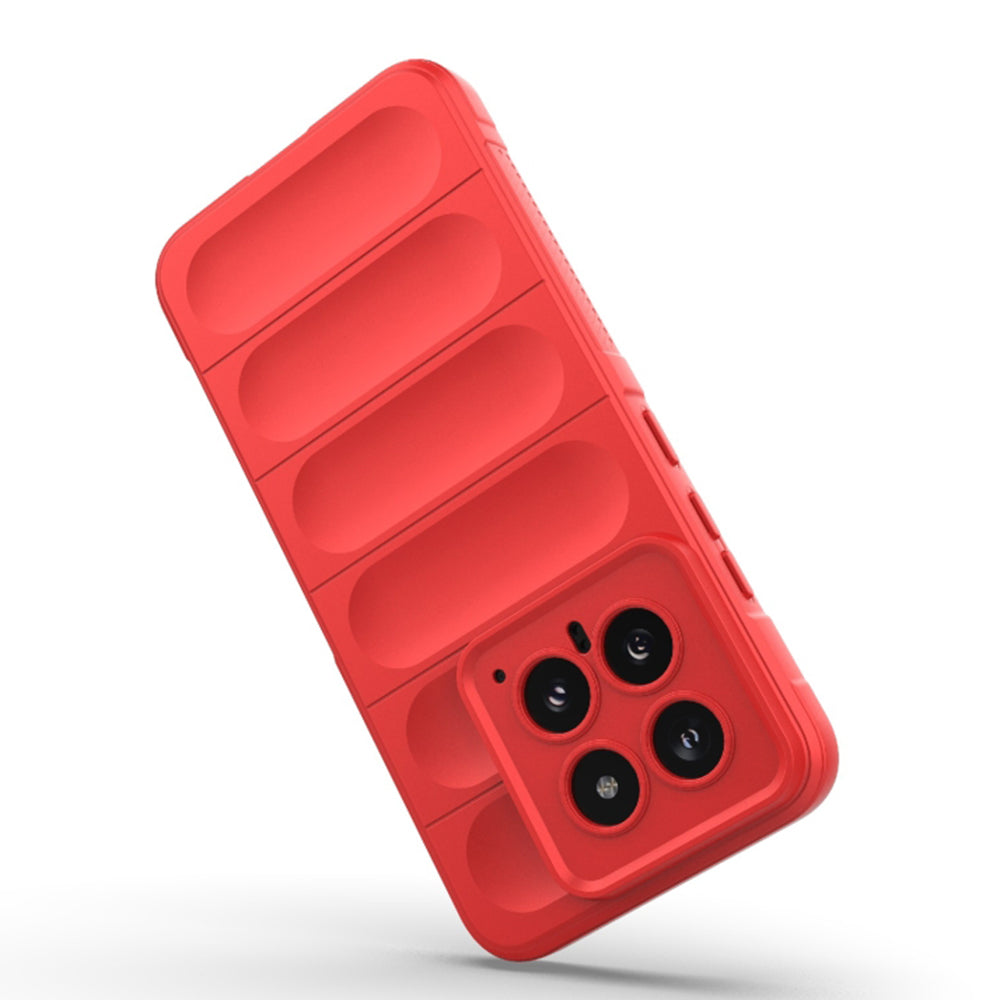 Калъф за Xiaomi 14, Techsuit, Magic Shield, Вишнев