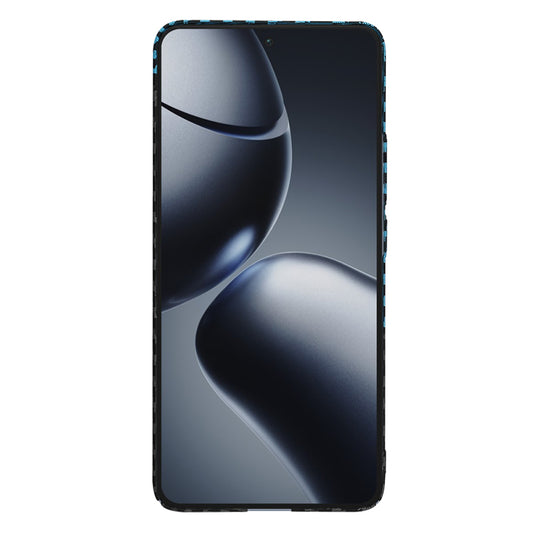 Калъф за Xiaomi 14T Pro, Techsuit, Carbonite FiberShell, Черно Синьо