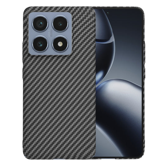 Калъф за Xiaomi 14T Pro, Techsuit, Carbonite FiberShell, Черен