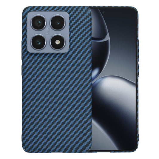 Калъф за Xiaomi 14T Pro, Techsuit, Carbonite FiberShell, Тюркоаз