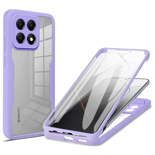Калъф за Xiaomi 14T Pro, Techsuit, ColorVerse 360, Лилав