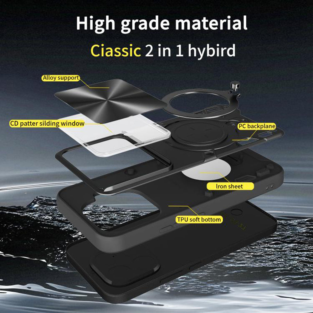 Калъф за Xiaomi 15T Pro, Techsuit, CamGuard Pro, Син