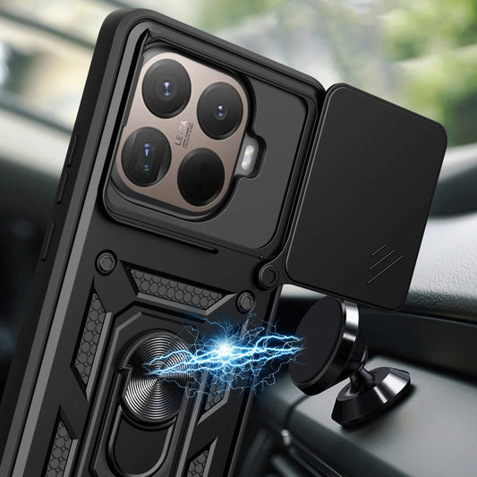 Калъф за Xiaomi 15T Pro, Techsuit, CamShield, Златист