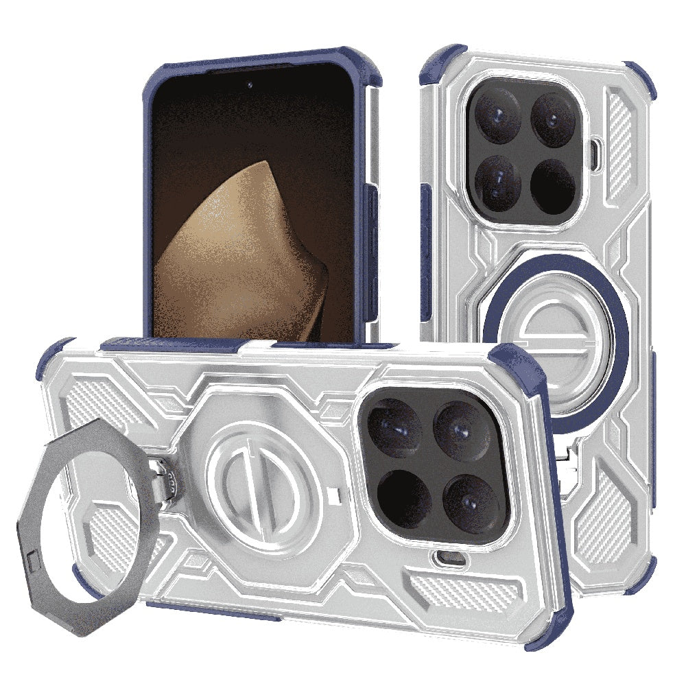 Калъф за Xiaomi 15T Pro, Techsuit, Carbon Shield Pro, Син