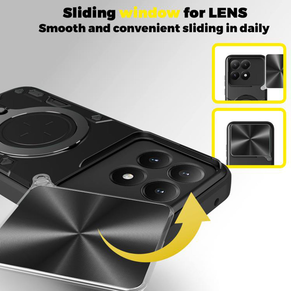 Калъф за Xiaomi 15T, Techsuit, CamGuard Pro, Лилав