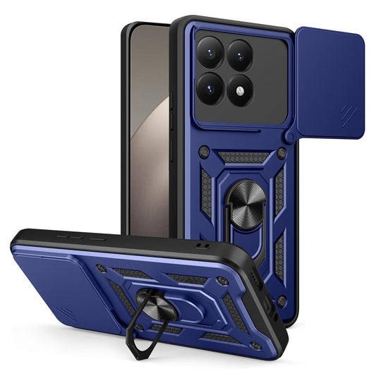 Калъф за Xiaomi 15T, Techsuit, CamShield, Син