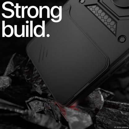 Калъф за Xiaomi 15T, Techsuit, CamShield, Черен