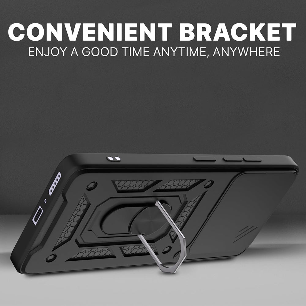 Калъф за Xiaomi 15T, Techsuit, CamShield, Черен