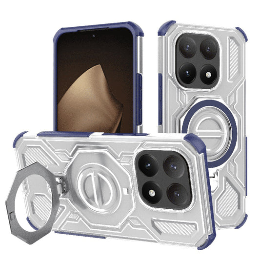 Калъф за Xiaomi 15T, Techsuit, Carbon Shield Pro, Син