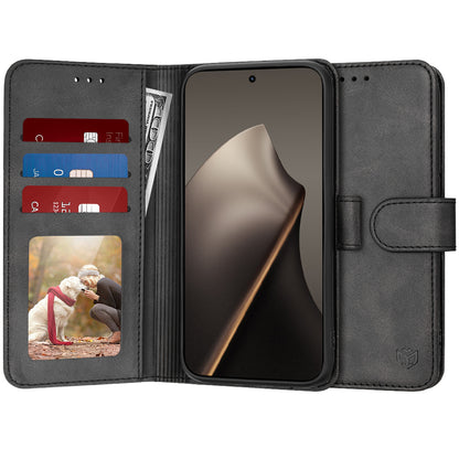 Калъф за Xiaomi 15T, Techsuit, Diary Book, Черен