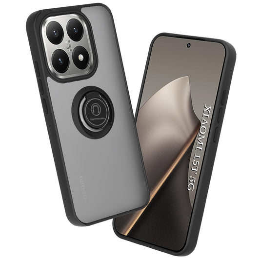 Калъф за Xiaomi 15T, Techsuit, Glinth, Черен