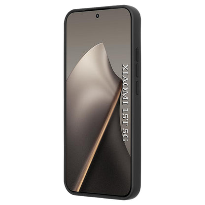Калъф за Xiaomi 15T, Techsuit, Glinth, Черен