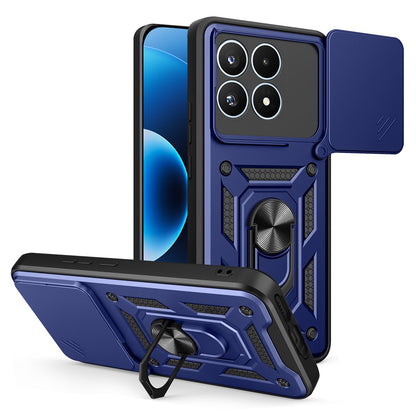 Калъф за Xiaomi 17, Techsuit, CamShield, Син