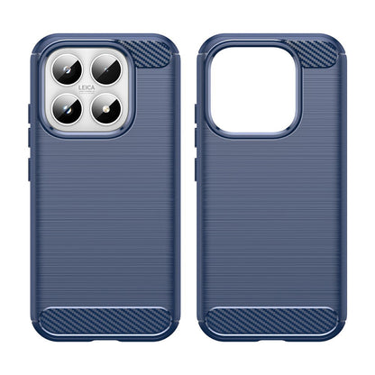 Калъф за Xiaomi 17, Techsuit, Карбон, Син