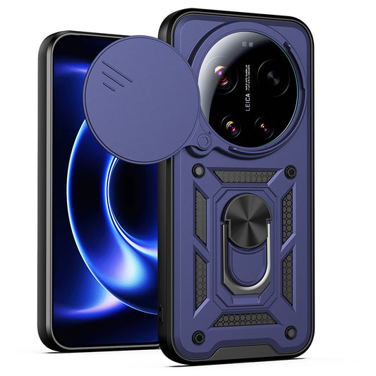 Калъф за Xiaomi 17 Ultra, Techsuit, CamShield, Син