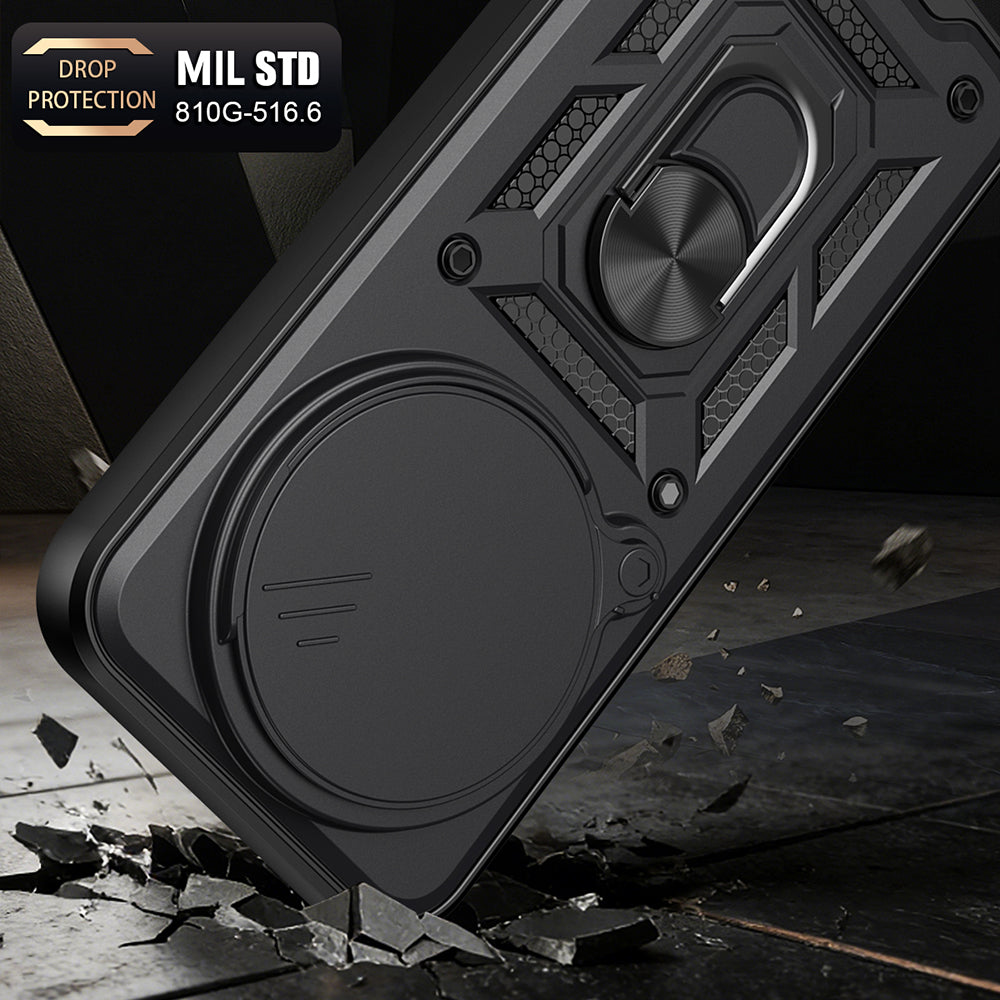 Калъф за Xiaomi 17 Ultra, Techsuit, CamShield, Черен