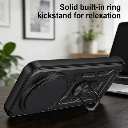 Калъф за Xiaomi 17 Ultra, Techsuit, CamShield, Черен