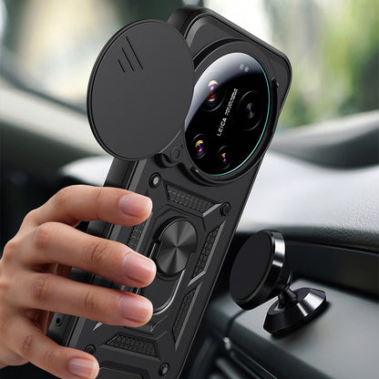 Калъф за Xiaomi 17 Ultra, Techsuit, CamShield, Черен