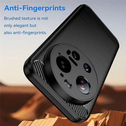 Калъф за Xiaomi 17 Ultra, Techsuit, Карбон, Черен