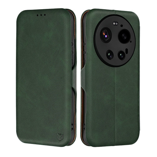 Калъф за Xiaomi 17 Ultra, Techsuit, Safe Wallet Plus, Зелен