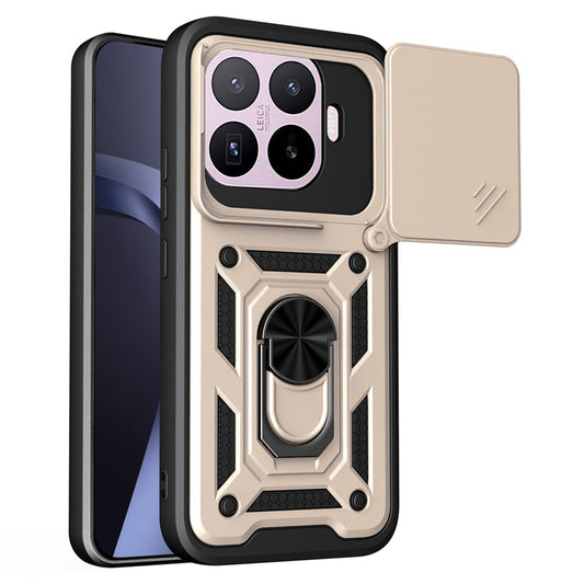 Калъф за Xiaomi 17T Pro, Techsuit, CamShield, Златист