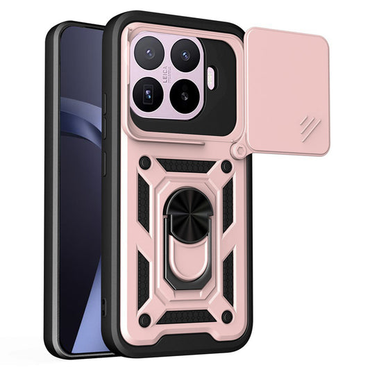 Калъф за Xiaomi 17T Pro, Techsuit, CamShield, Розово злато