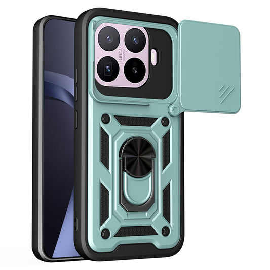 Калъф за Xiaomi 17T Pro, Techsuit, CamShield, Зелен