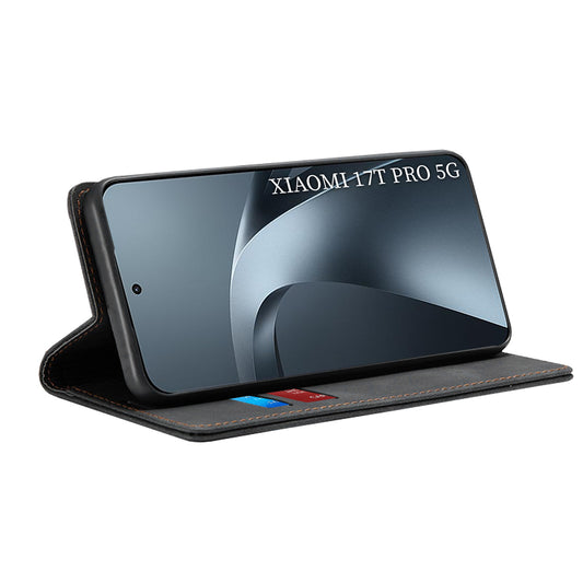 Калъф за Xiaomi 17T Pro, Techsuit, Confy, Черен