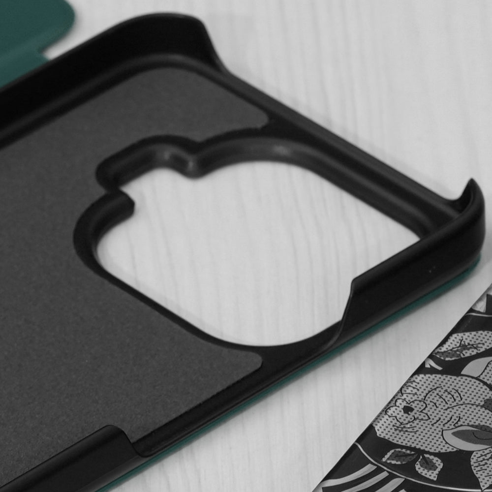 Калъф за Xiaomi 17T Pro, Techsuit, eFold, Тъмнозелен