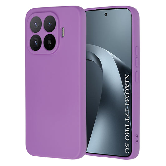 Калъф за Xiaomi 17T Pro, Techsuit, SoftFlex, лилав