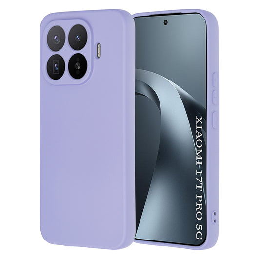 Калъф за Xiaomi 17T Pro, Techsuit, SoftFlex, Светло лилав