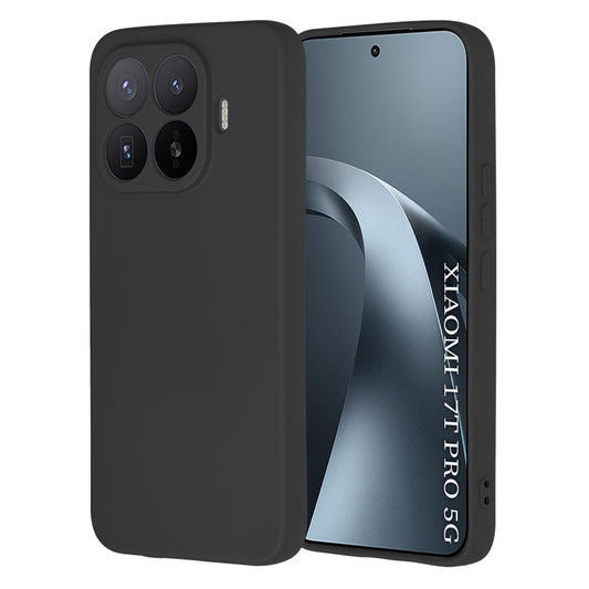 Калъф за Xiaomi 17T Pro, Techsuit, SoftFlex, Черен