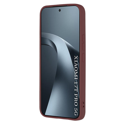 Калъф за Xiaomi 17T Pro, Techsuit, SoftFlex, Бордо