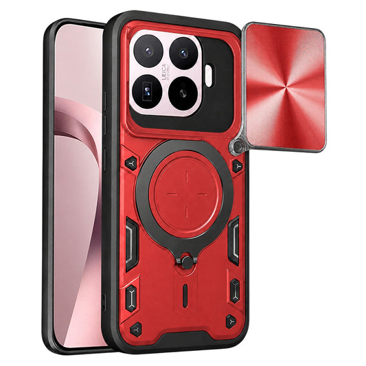 Калъф за Xiaomi 17T, Techsuit, CamGuard Pro, Червен