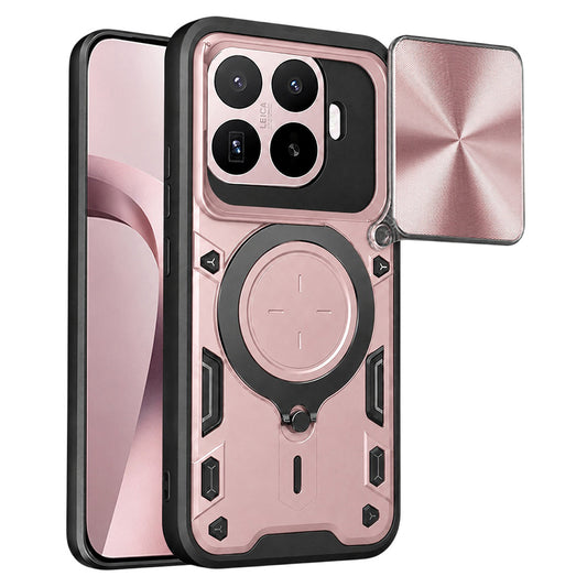 Калъф за Xiaomi 17T, Techsuit, CamGuard Pro, Розово злато