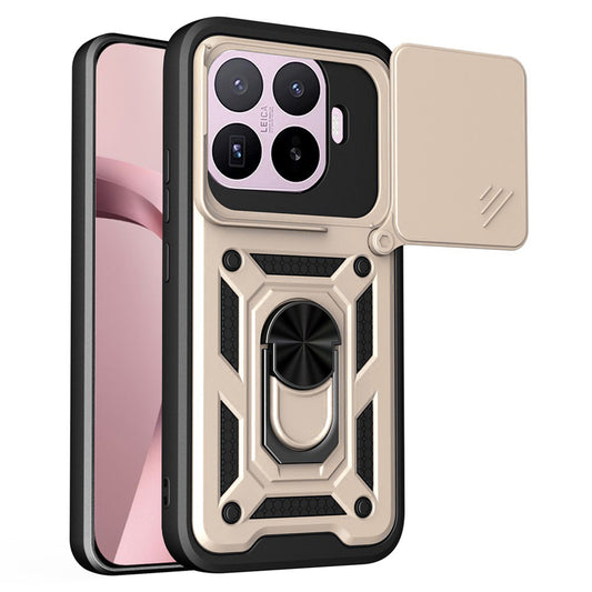 Калъф за Xiaomi 17T, Techsuit, CamShield, Златист