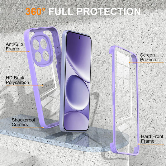 Калъф за Xiaomi 17T, Techsuit, ColorVerse 360, Лилав